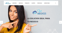 Desktop Screenshot of optimedios.com